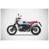 Echappements inox BMW R Nine T version haute Zard