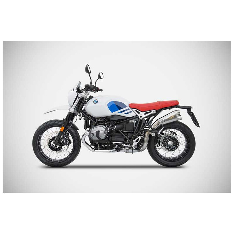 Echappements inox BMW R Nine T version haute Zard