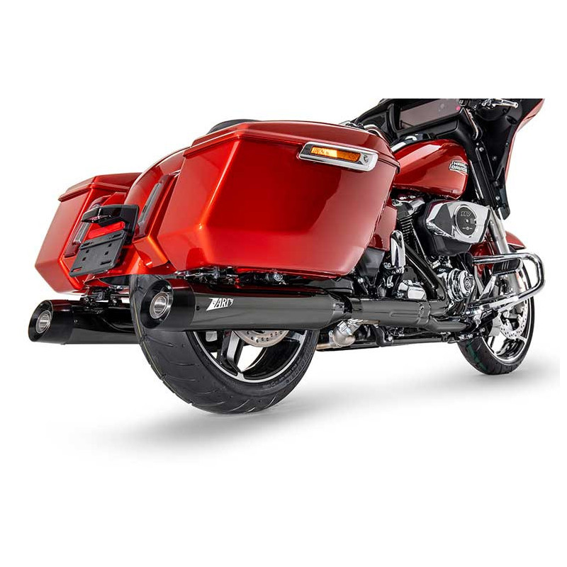 ECHAPPEMENTS ZARD ACIER INOXYDABLE HARLEY-DAVIDSON ROAD KING-ROAD GLIDE-STREET G