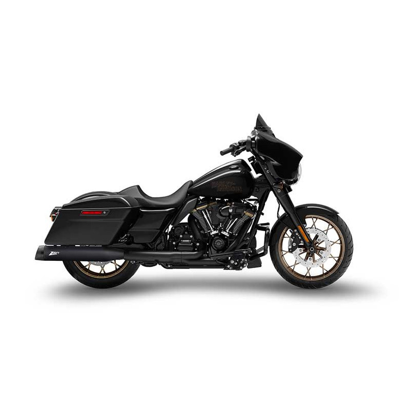 ECHAPPEMENTS ZARD ACIER INOXYDABLE HARLEY-DAVIDSON ROAD KING-ROAD GLIDE-STREET G