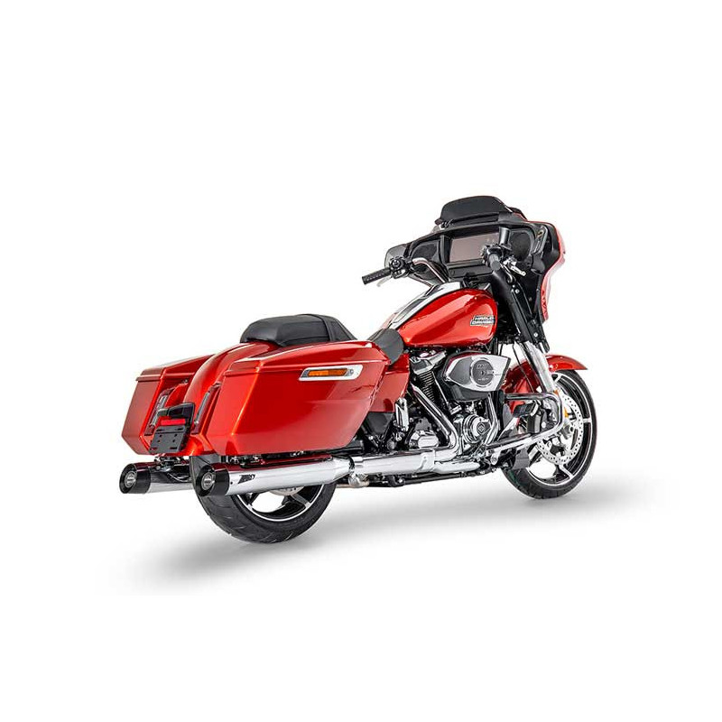 ECHAPPEMENTS ZARD ACIER INOXYDABLE HARLEY-DAVIDSON ROAD KING-ROAD GLIDE-STREET G