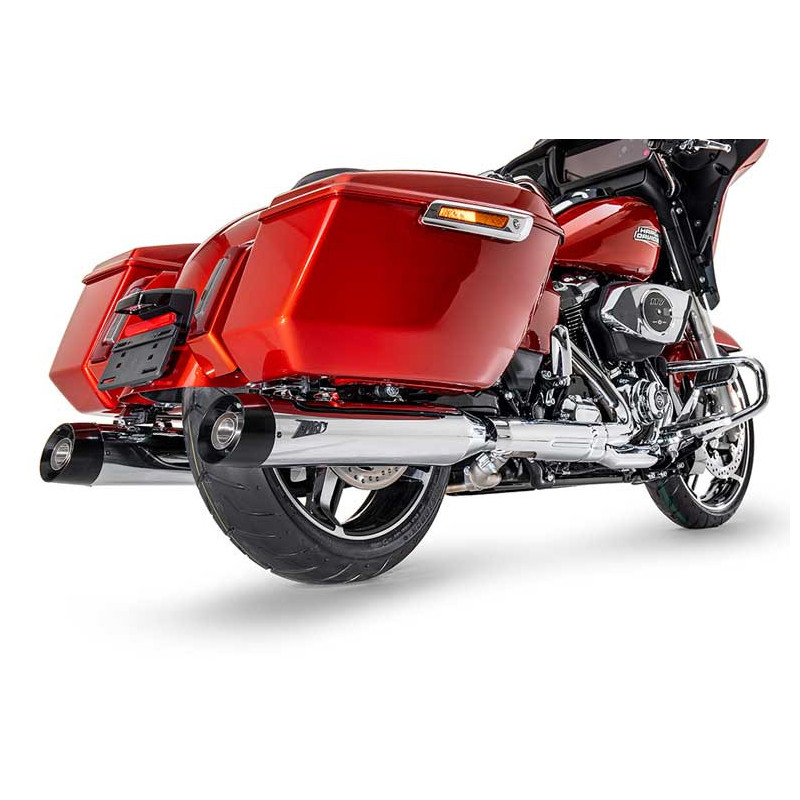 ECHAPPEMENTS ZARD ACIER INOXYDABLE HARLEY-DAVIDSON ROAD KING-ROAD GLIDE-STREET G