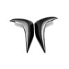 ecopes de radiateur carbone ( paire )