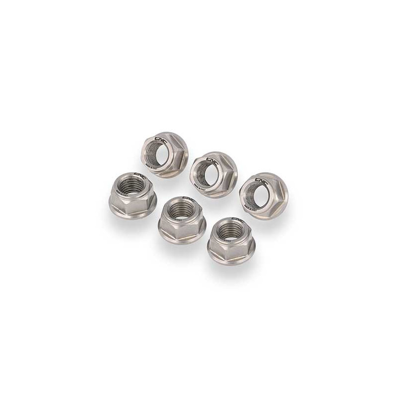 ECROUS COURONNE M10X125 TITANE ECROUS COURONNE M10X125 TITANE