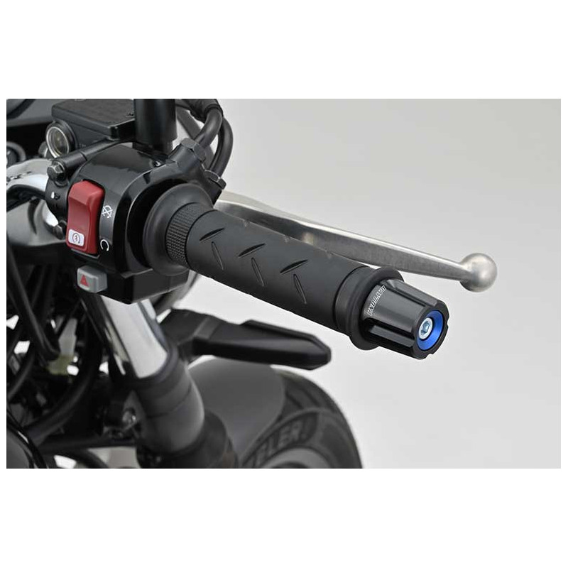 embout-de-guidon-daytona-compass-bleu-2pcs EMBOUT DE GUIDON DAYTONA "COMPASS" BLEU / 2PCS