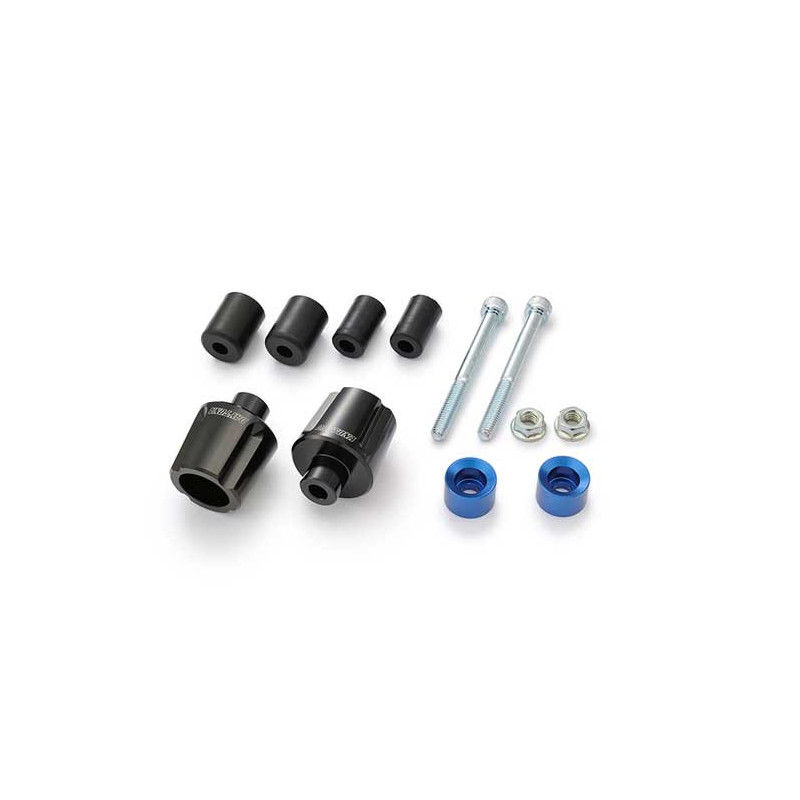 EMBOUT DE GUIDON DAYTONA "COMPASS" BLEU / 2PCS EMBOUT DE GUIDON DAYTONA "COMPASS" BLEU / 2PCS
