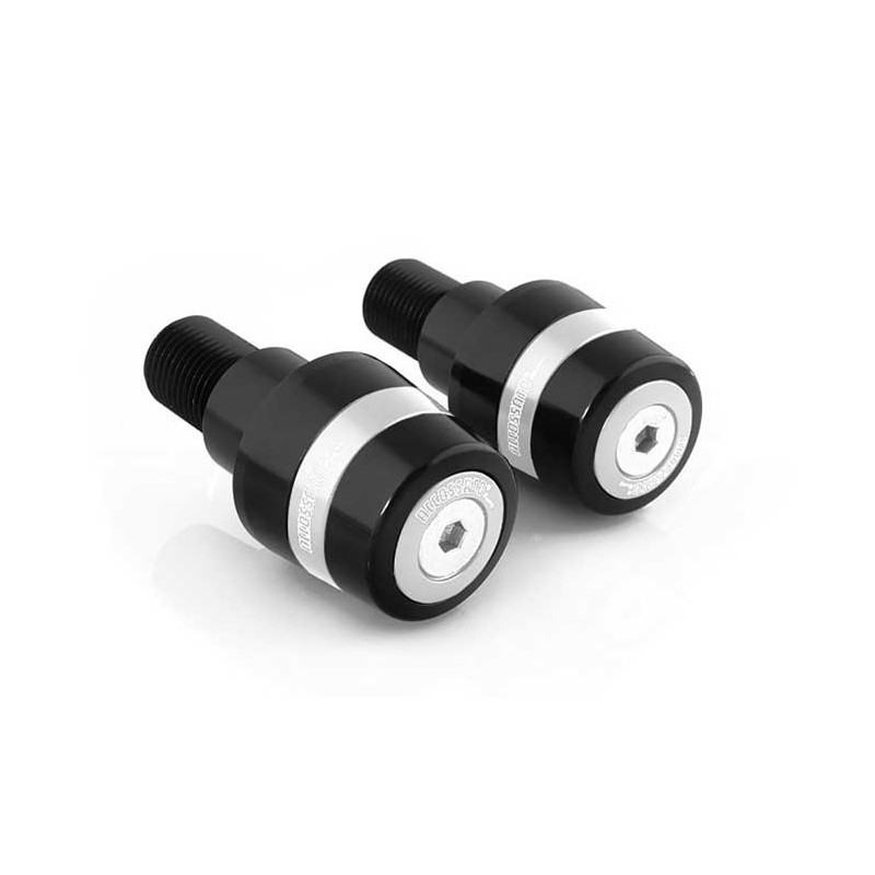 Embouts de guidon Accossato adaptés aux guidons diam. De 12 mm à 20 mm
