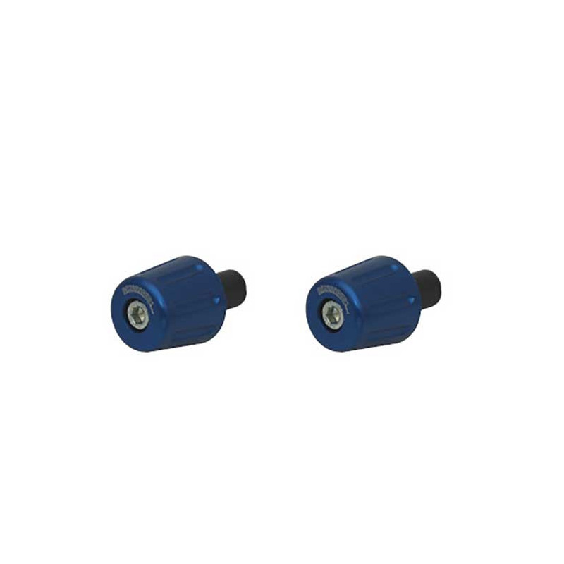 Embouts de guidon Accossato avec insert coloré adapté aux guidons diam. De 12 mm