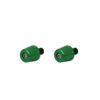 Embouts de guidon Accossato avec insert coloré adapté aux guidons diam. De 12 mm