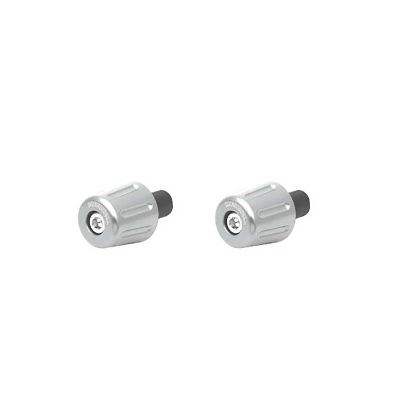 Embouts de guidon Accossato avec insert coloré adapté aux guidons diam. De 12 mm