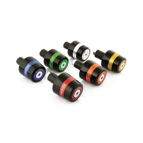 Embouts de guidon Accossato avec insert coloré adapté aux guidons diam. De 12 mm