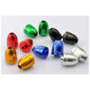EMBOUTS DE GUIDON BULLET 14-19MM NOIR