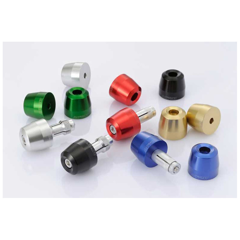EMBOUTS DE GUIDON PINO-3 14-19MM BLEU