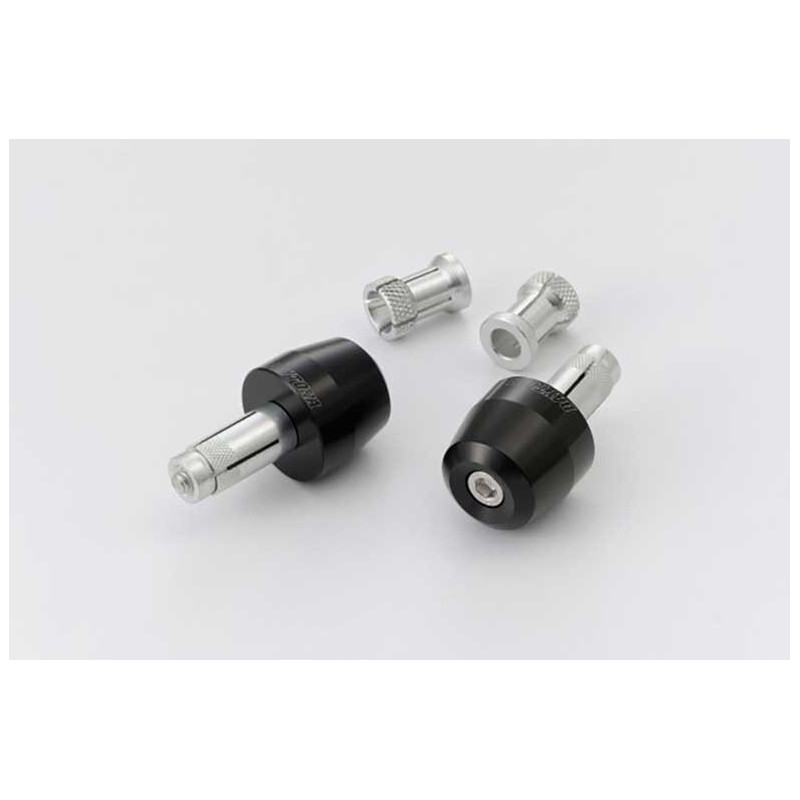 EMBOUTS DE GUIDON PINO-3 14-19MM NOIR