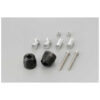 EMBOUTS DE GUIDON PINO-3 14-19MM NOIR