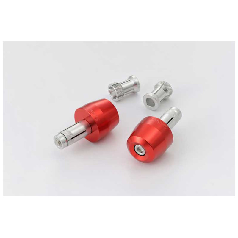 EMBOUTS DE GUIDON PINO-3 14-19MM ROUGE