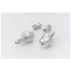 EMBOUTS DE GUIDON PINO-3 14-19MM SILVER