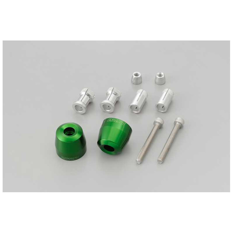 EMBOUTS DE GUIDON PINO-3 14-19MM VERT