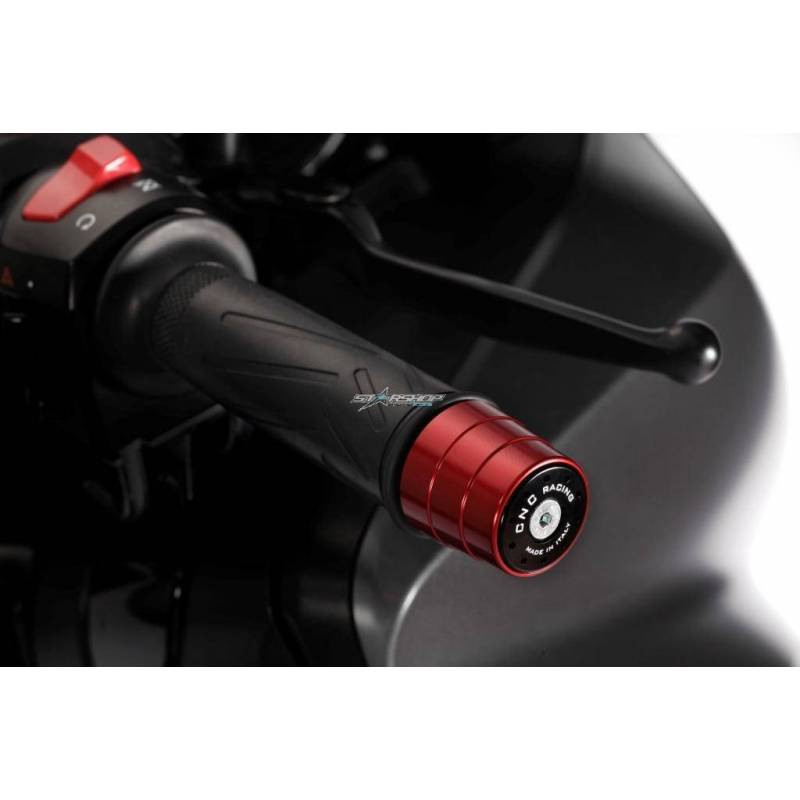 EMBOUTS DE GUIDON TMAX BLEU