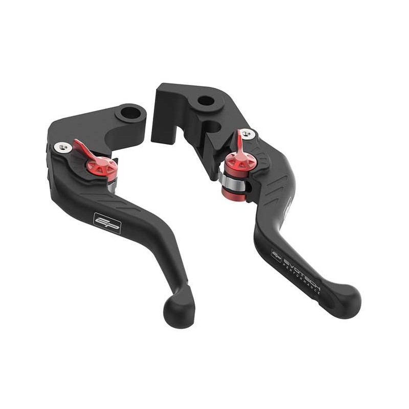 Ensemble de leviers d'embrayage et de frein courts Evotech Evo - Aprilia RS 457