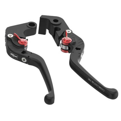 ENSEMBLE DE LEVIERS D'EMBRAYAGE ET DE FREIN PLIABLES EVOTECH EVO - KAWASAKI KLE5