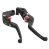ENSEMBLE DE LEVIERS D'EMBRAYAGE ET DE FREIN REPLIABLES EVOTECH EVO - TRIUMPH TIG