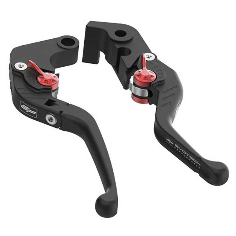 ENSEMBLE DE LEVIERS D'EMBRAYAGE PLIANT ET DE FREIN COURT EVOTECH EVO - HONDA CBR