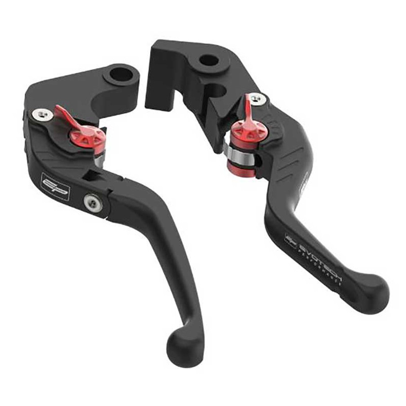ENSEMBLE DE LEVIERS D’EMBRAYAGE REPLIABLES ET DE FREIN COURT EVOTECH EVO - HONDA