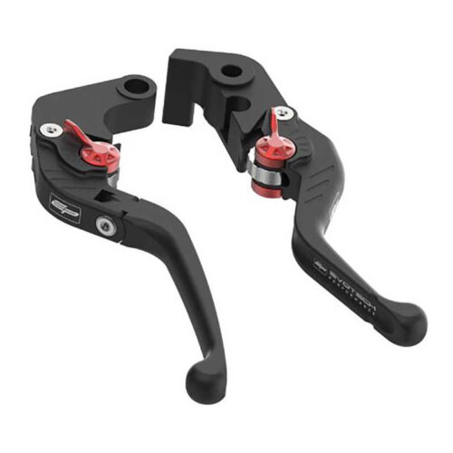 Ensemble de leviers d'embrayage repliables Evo et de frein court Evotech - Honda
