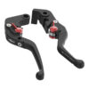 ENSEMBLE DE LEVIERS D'EMBRAYAGE REPLIABLES EVO ET DE FREIN COURT EVOTECH - SUZUK