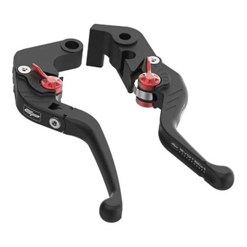 Ensemble de leviers d'embrayage repliables Evo et de frein court Evotech - Suzuk
