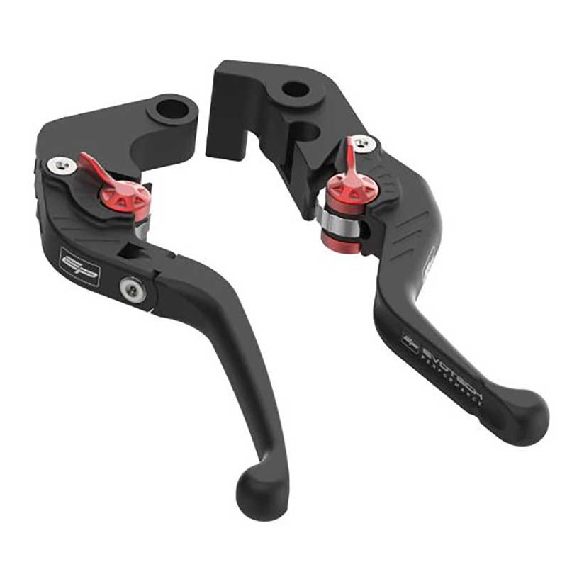 Ensemble de Leviers de Frein Court et d’Embrayage repliables Evotech Evo - Honda