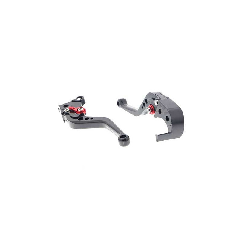 EP SUZUKI GSX-R1000 KIT LEVIERS DE FREIN ET D'EMBRAYAGE COURTS 2007 - 2008