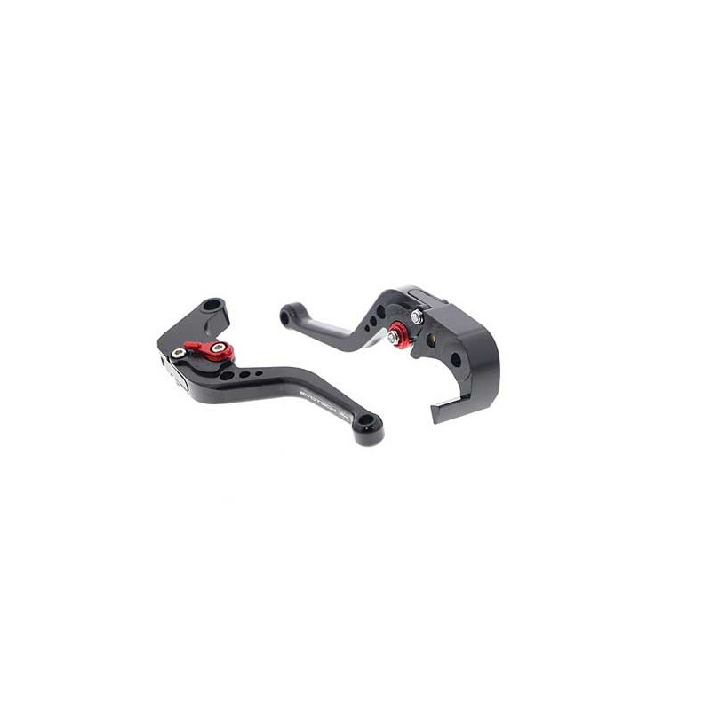 EP SUZUKI GSX-R1000 KIT LEVIERS DE FREIN ET D'EMBRAYAGE COURTS 2012 - 2016