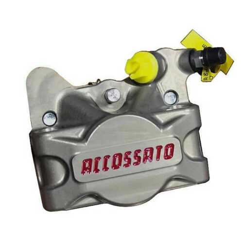 Etrier de frein arrière radial aluminium taillé masse monoblock pistons aluminiu