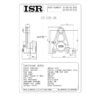 ETRIER ISR AR DROIT 2 PISTONS POUR DISQUE DE 220MM