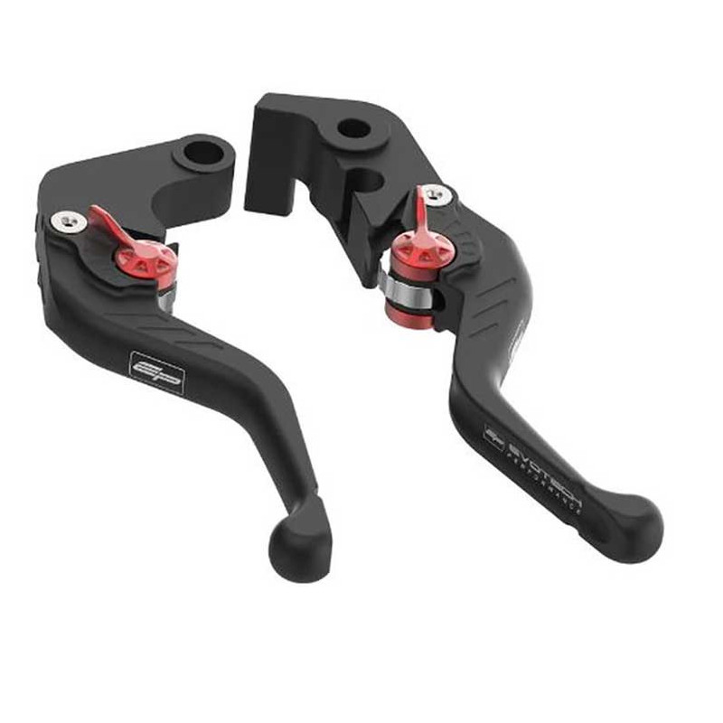 EVOTECH KIT LEVIERS DE FREIN ET EMBRAYAGE COURTS FIXES - BMW F 650 GS (2008 - 20