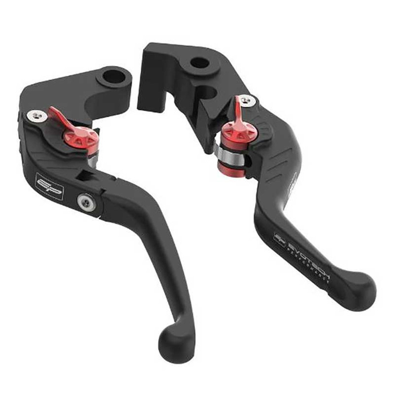 EVOTECH KIT LEVIERS DE FREIN ET EMBRAYAGE COURTS REPLIABLES - KAWASAKI NINJA ZX-