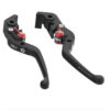 Evotech kit leviers de frein et embrayage longs repliables - Aprilia Caponord 12 Evotech kit leviers de frein et embrayage longs repliables - Aprilia Caponord 12