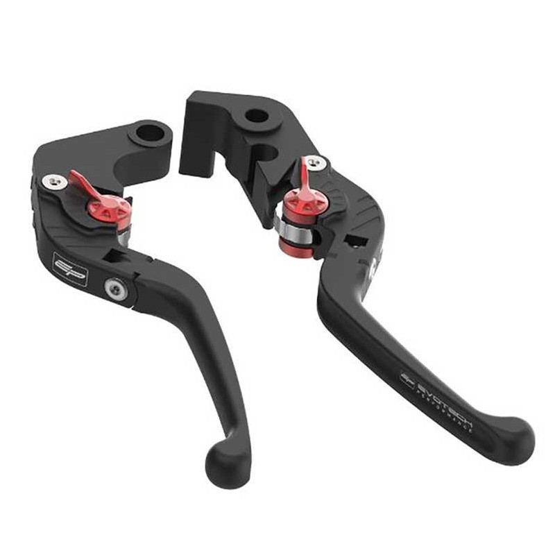 EVOTECH KIT LEVIERS DE FREIN ET EMBRAYAGE LONGS REPLIABLES - HUSQVARNA NUDA 900