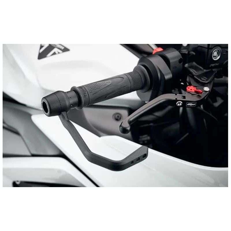Evotech kit protection leviers frein et embouts de guidon gauche - Triumph Dayto