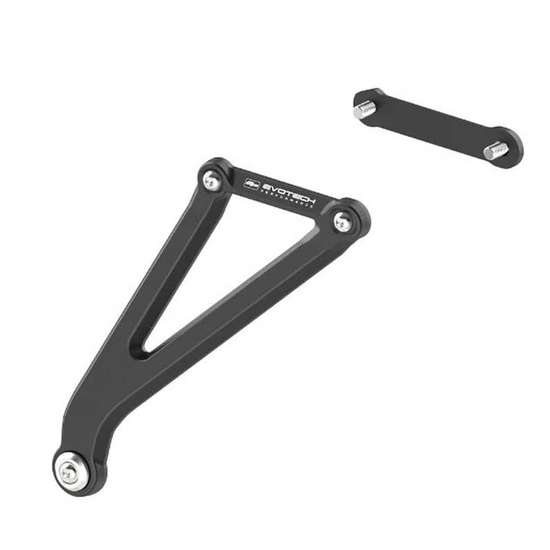 Evotech kit supports de reposes pieds passager - Kawasaki Ninja ZX-4R SE (2023+) Evotech kit supports de reposes pieds passager - Kawasaki Ninja ZX-4R SE (2023+)