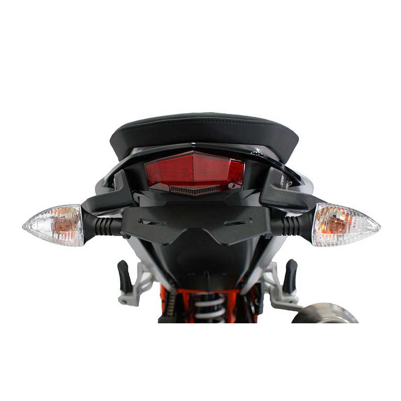 Evotech KTM 690 Duke support de plaque 2012 - 2019 (feu arrière rouge)