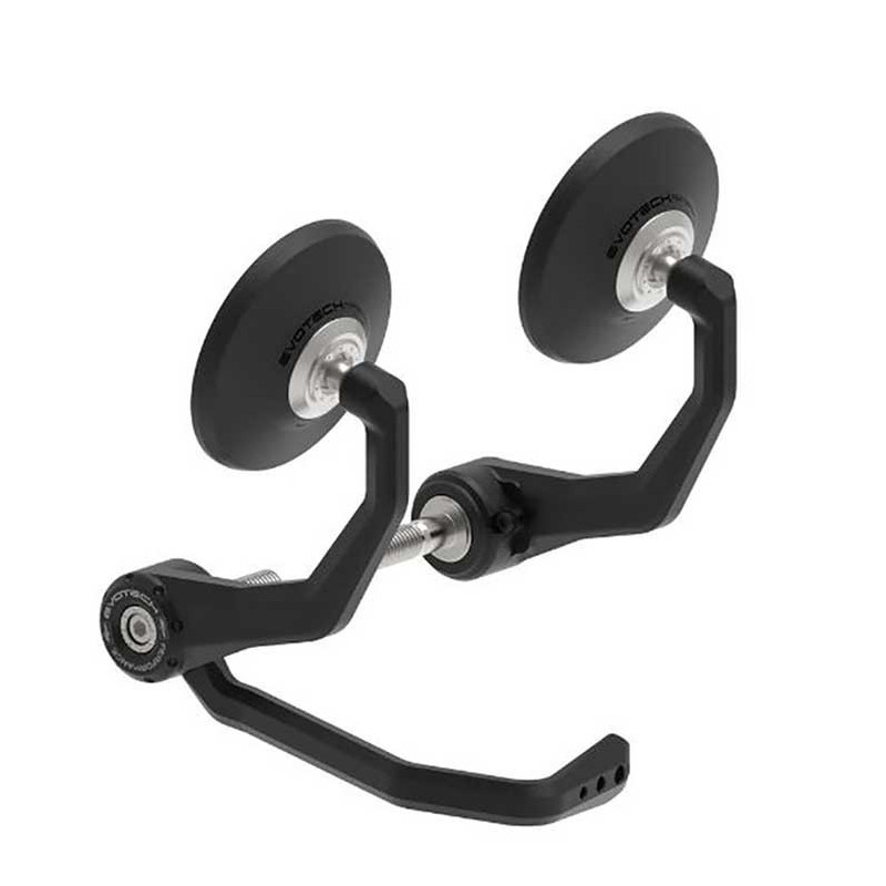 EVOTECH PAIRE RÉTROVISEURS EMBOUTS DE GUIDON ET PROTECTION LEVIER DE FREIN - BM