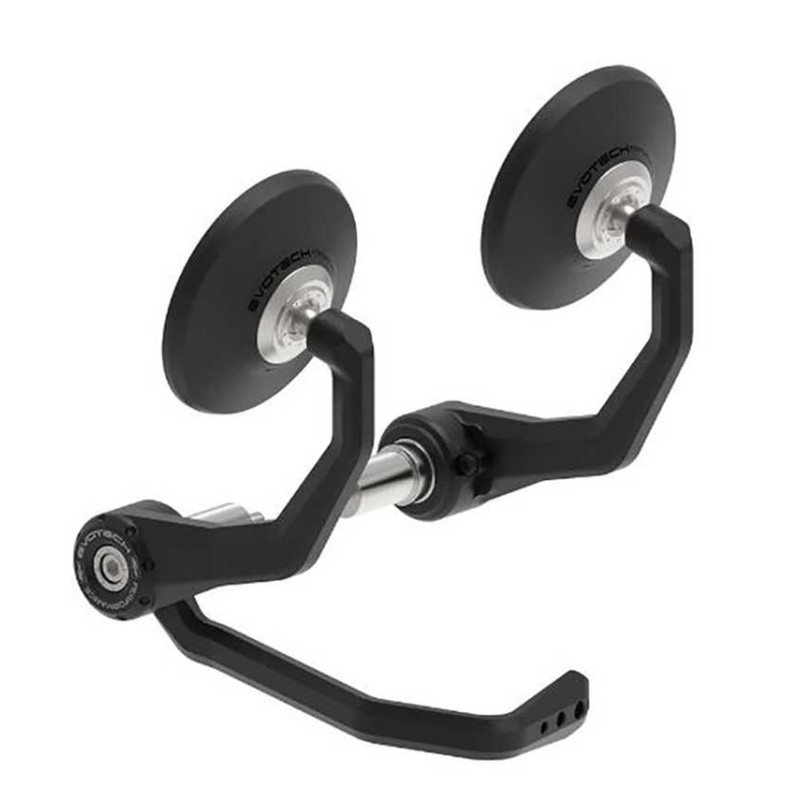 EVOTECH PAIRE RÉTROVISEURS EMBOUTS DE GUIDON ET PROTECTION LEVIER DE FREIN - HO