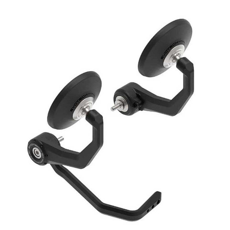 EVOTECH PAIRE RÉTROVISEURS EMBOUTS DE GUIDON ET PROTECTION LEVIER DE FREIN - KT