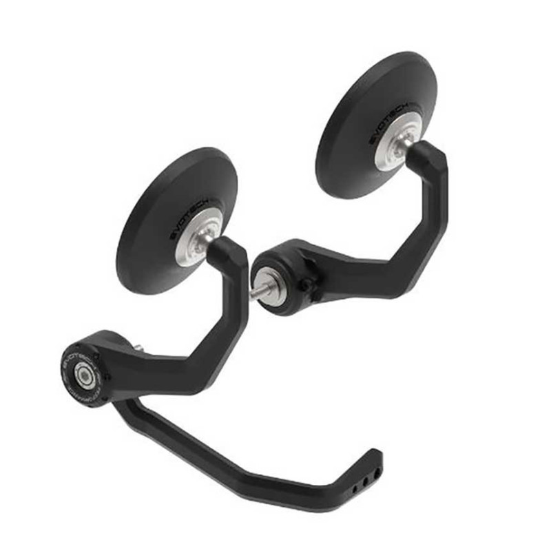 Evotech paire rétroviseurs embouts de guidon et protection levier de frein - Yam