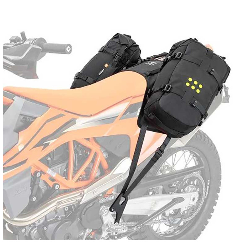 FIXATION SACOCHE OS-BAS KRIEGA KTM 690 - HUSQ 701 - GASGAS700