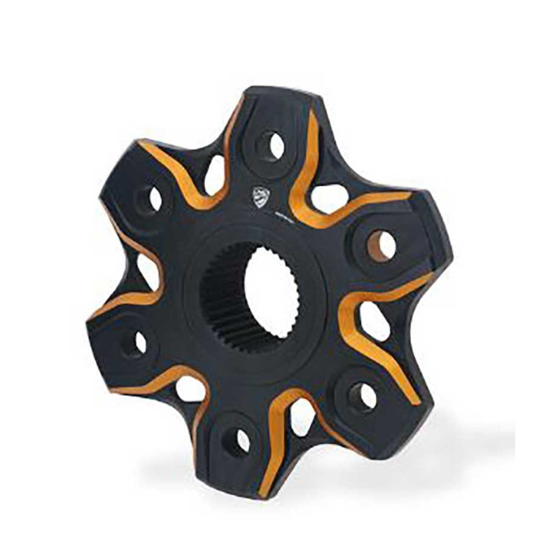 FLASQUE PORTE COURONNE CNC RACING KTM