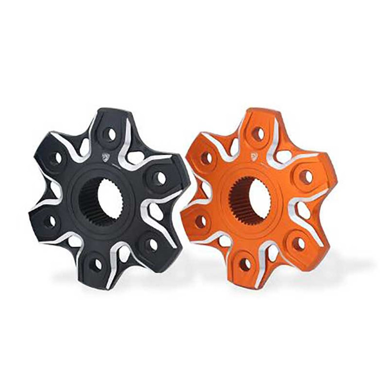 FLASQUE PORTE COURONNE CNC RACING KTM